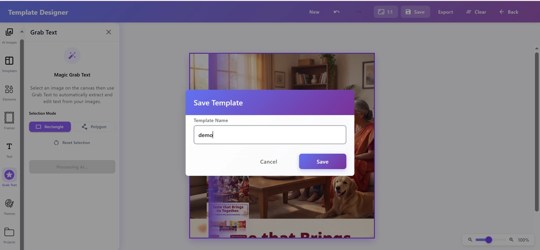 One-Click Save